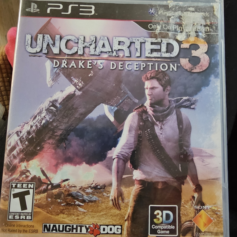 Uncharted 3: Drake's Deception for PS3 - Black